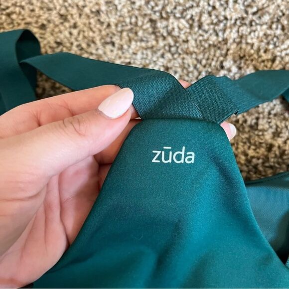 Zuda Z-Stretch Medium Impact Sports Bra with Ruching - Picture 6 of 10